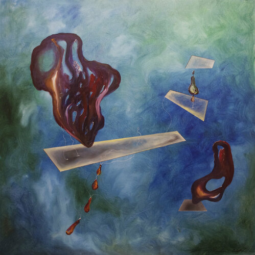 Lively expectations of upcoming presence di Vladimir Kolosov, Pittura in vendita su Singulart
