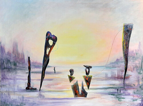 Sunrise van Vladimir Kolosov, Schilderij te koop op Singulart