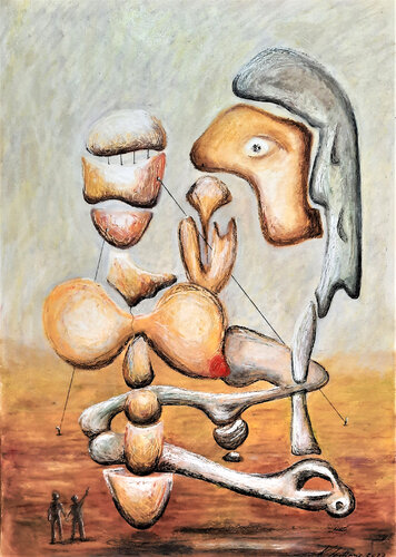 Archaeologists di Vladimir Kolosov, Pittura in vendita su Singulart