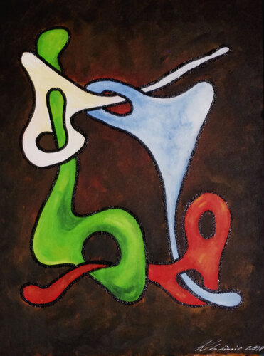 Topology of feelings - I by Vladimir Kolosov, Painting for Sale on Singulart