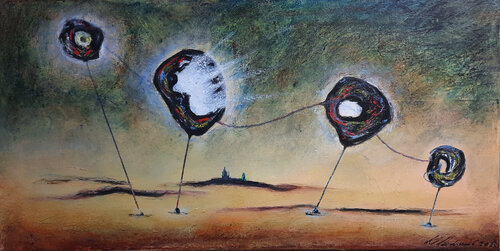 Energy structure #2 by Vladimir Kolosov, Painting for Sale on Singulart