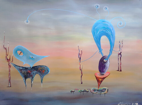 Sense of amoransia par Vladimir Kolosov, Peinture en vente sur Singulart