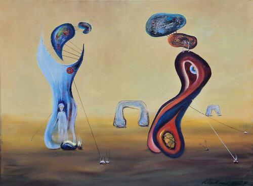 Languid glance par Vladimir Kolosov, Peinture en vente sur Singulart