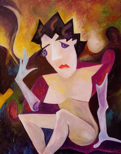 Woman di Vladimir Kolosov, Pittura in vendita su Singulart