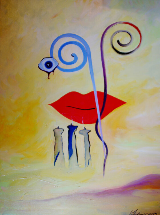 Lady in sands Vladimir Kolosov