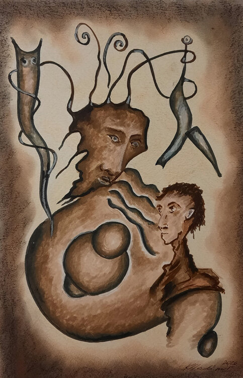 Metaphysical essence of the unfriendly moralization toward a deluded victim Vladimir Kolosov