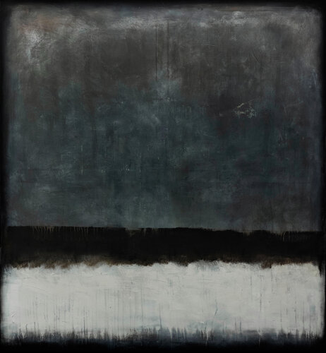 In the Cold Winter Night di Lukasz Olek, Pittura in vendita su Singulart