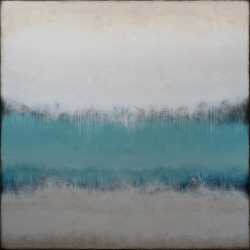 Down By The Water van Lukasz Olek, Schilderij te koop op Singulart