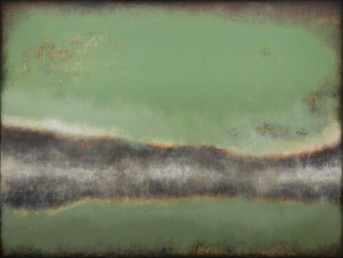 I Can't Hear The Birds van Lukasz Olek, Schilderij te koop op Singulart