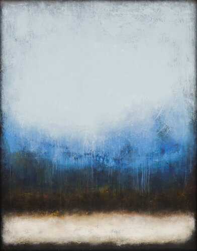 Lonely In The Rain van Lukasz Olek, Schilderij te koop op Singulart