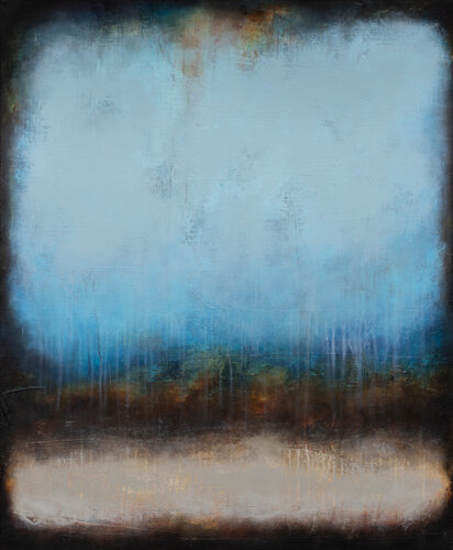 Daydream In Blue van Lukasz Olek, Schilderij te koop op Singulart