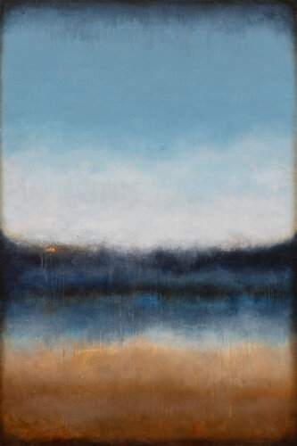 Running To The Sea van Lukasz Olek, Schilderij te koop op Singulart