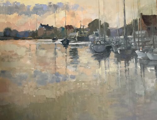 lumière du Nord de Florence Dias-Looten, Pintura a la venta en Singulart