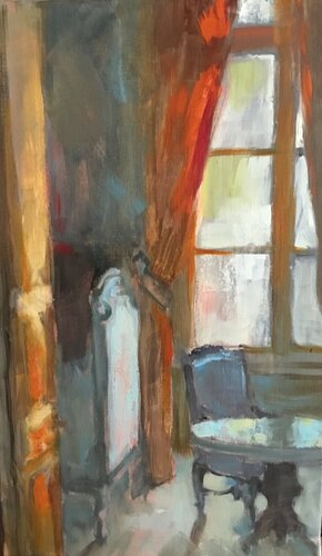 Soleil pénétrant van Florence Dias-Looten, Schilderij te koop op Singulart