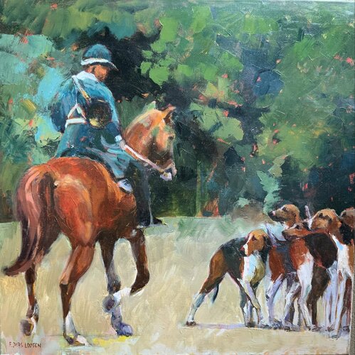 La meute de Florence Dias-Looten, Pintura a la venta en Singulart