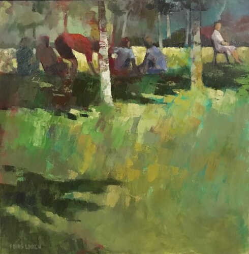 Repos ombragé de Florence Dias-Looten, Pintura a la venta en Singulart