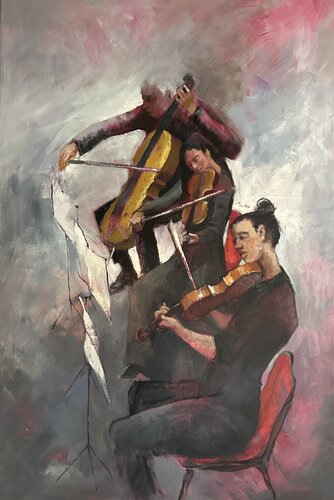 Le concert de Florence Dias-Looten, Pintura a la venta en Singulart