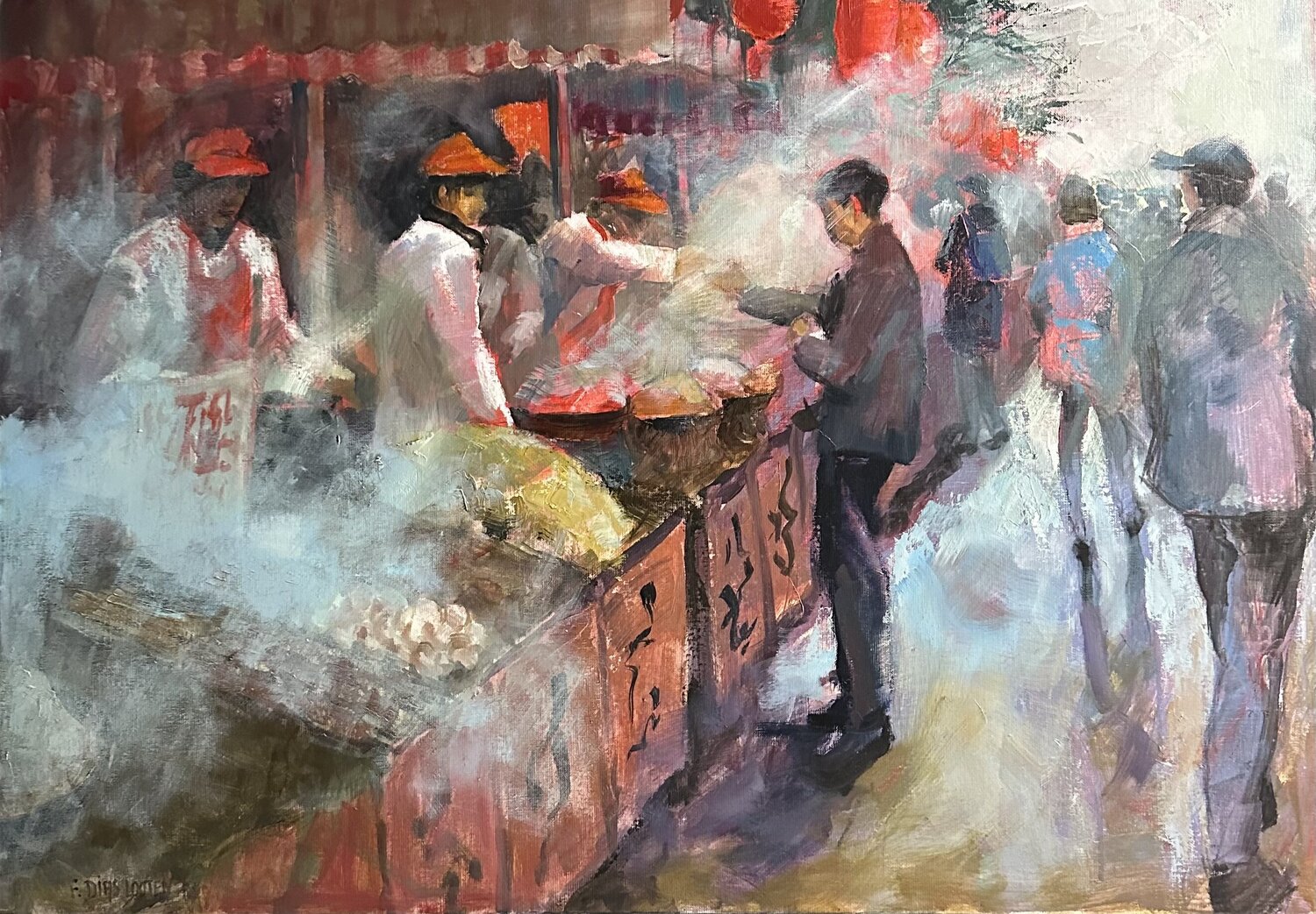 Marché chinois Florence Dias-Looten