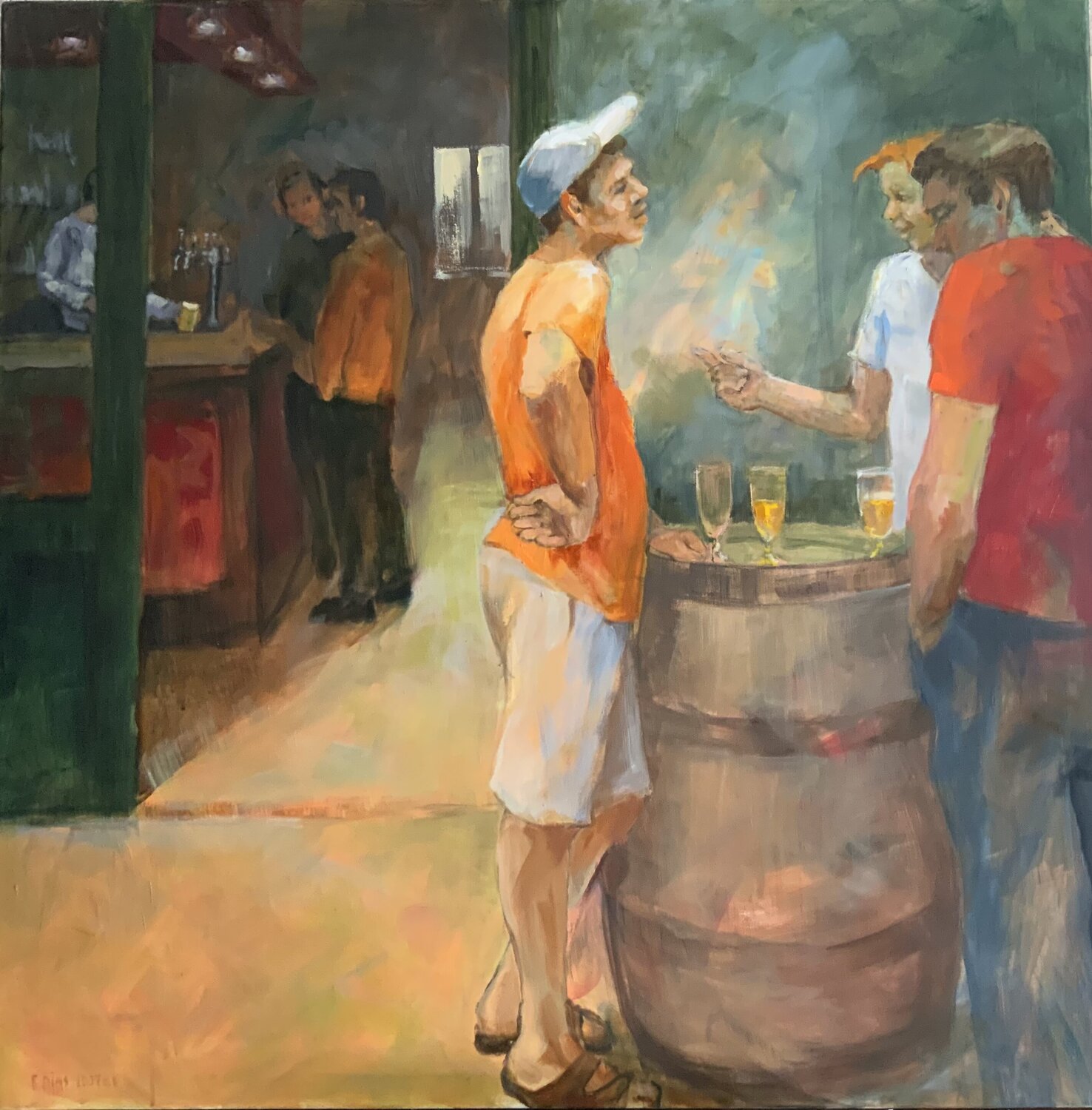 Autour du tonneau Florence Dias-Looten