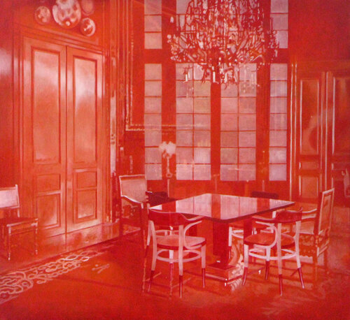 zu gast bei otto wagner van richard jurtitsch, Schilderij te koop op Singulart