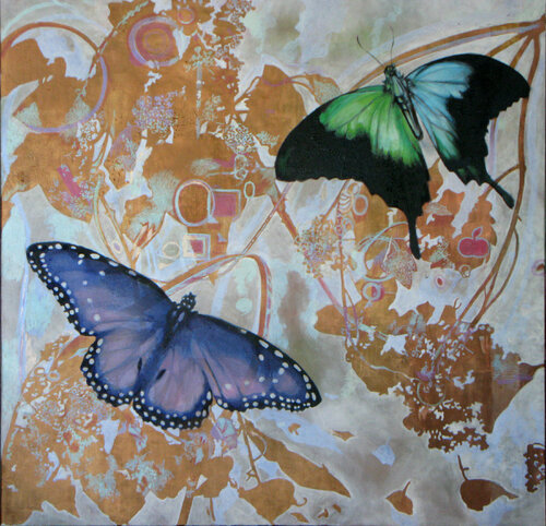 Erneuerung im Aufwind II van richard jurtitsch, Schilderij te koop op Singulart