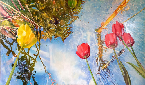 Water Reflect van richard jurtitsch, Schilderij te koop op Singulart