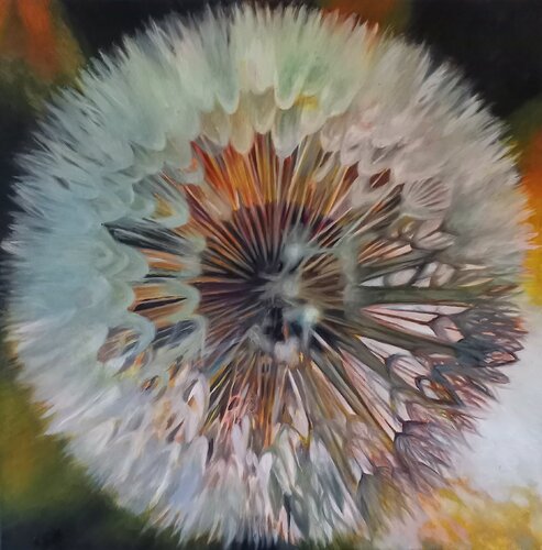Dandelion, Blowball van richard jurtitsch, Schilderij te koop op Singulart