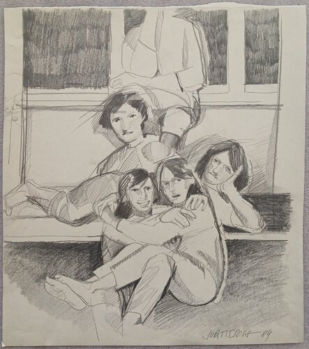 Schullandwoche by richard jurtitsch, Work on Paper for Sale on Singulart