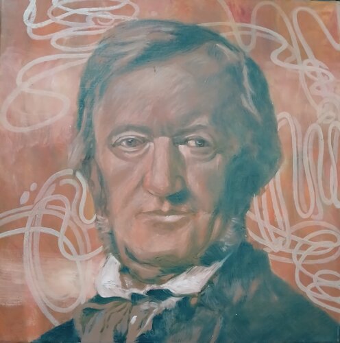 Richard Wagner by richard jurtitsch, 絵画 for Sale on Singulart