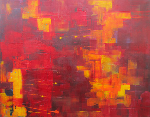 Traum in Klang-Farben di Kerstin Franz, Pittura in vendita su Singulart