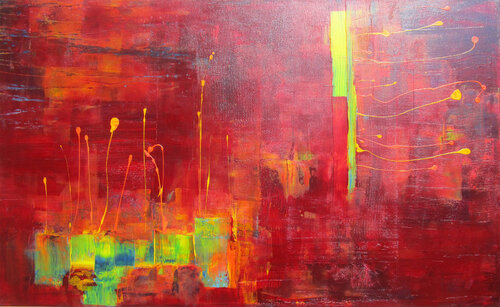 Energie in Bewegung de Kerstin Franz, Pintura a la venta en Singulart