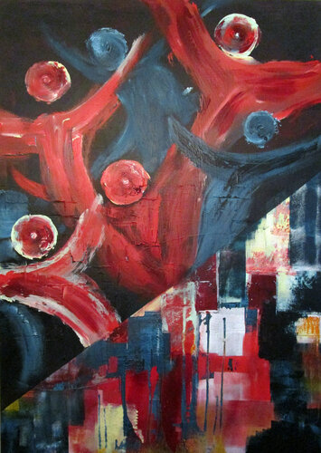 Liberté van Kerstin Franz, Schilderij te koop op Singulart