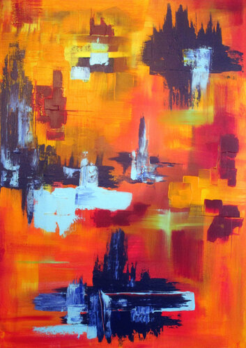 Transformation 2 by Kerstin Franz, 회화 for Sale on Singulart
