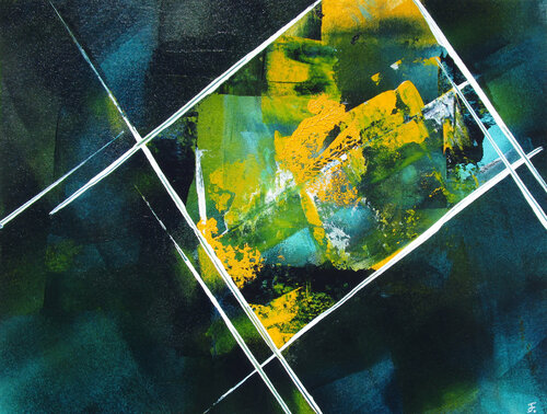 spring time 12 von Kerstin Franz, Werk auf Papier kaufen auf Singulart