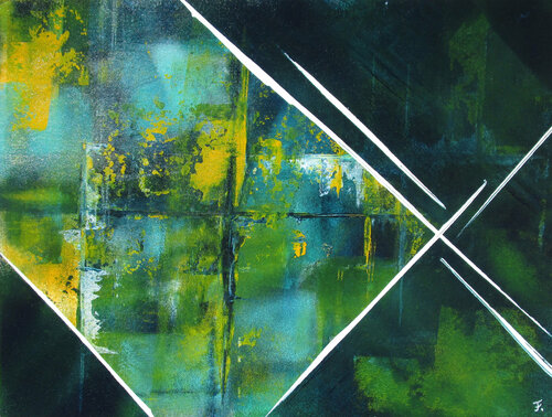 spring time 13 von Kerstin Franz, Werk auf Papier kaufen auf Singulart