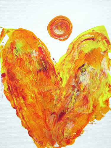 Engel der Lebensfreude / Angel of Joy of Life von Kerstin Franz, Werk auf Papier kaufen auf Singulart