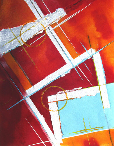 spirit 2 von Kerstin Franz, Werk auf Papier kaufen auf Singulart