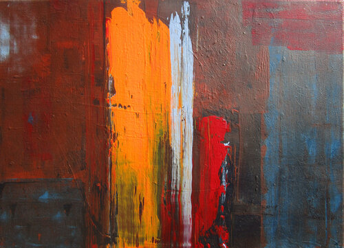Europäische Schwingungen di Kerstin Franz, Pittura in vendita su Singulart