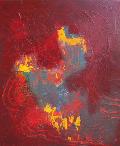 Das Leben ist bunt 2 de Kerstin Franz, Pintura a la venta en Singulart