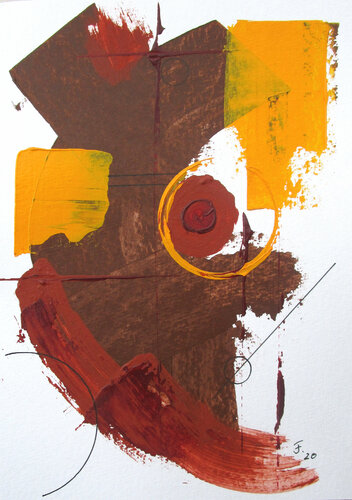 Mut 1 von Kerstin Franz, Werk auf Papier kaufen auf Singulart