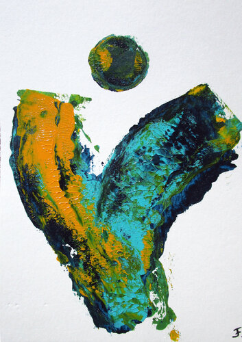 hope 4 by Kerstin Franz, Work on Paper for Sale on Singulart