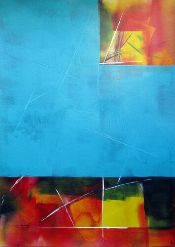 relax 1 par Kerstin Franz, Œuvre sur papier en vente sur Singulart