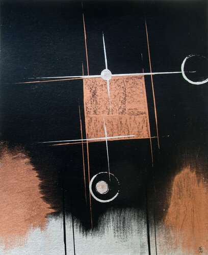 Leuchtendes Leben 1 di Kerstin Franz, Opera su carta in vendita su Singulart