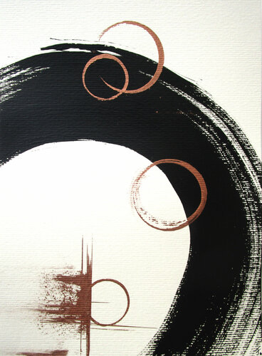 pure copper 1 von Kerstin Franz, Werk auf Papier kaufen auf Singulart