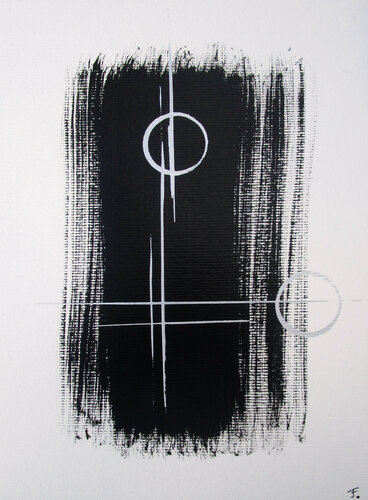 pure silver 1 di Kerstin Franz, Opera su carta in vendita su Singulart
