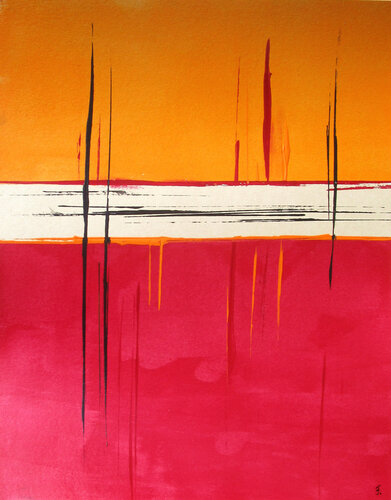 colorfields 3 di Kerstin Franz, Opera su carta in vendita su Singulart