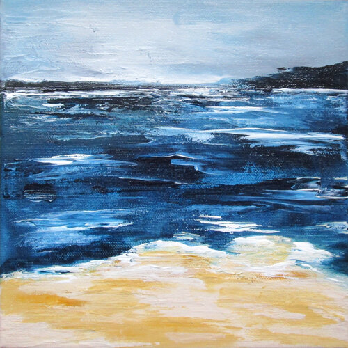 deep blue 1 von Kerstin Franz, Malerei kaufen auf Singulart