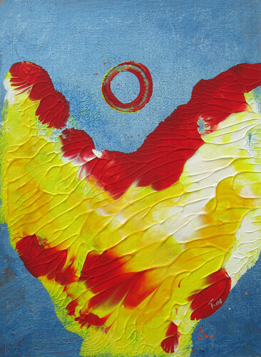Reiki Engel / Reiki Angel di Kerstin Franz, Opera su carta in vendita su Singulart