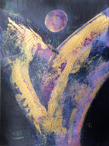 Energie Engel 2022 /004 de Kerstin Franz, Obra en papel a la venta en Singulart