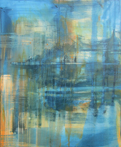 Spiegelungen de Kerstin Franz, Pintura a la venta en Singulart